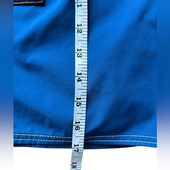Quiksilver Saturn Blue Boardshort Swim Trunks SIZE 14 Board Short - Picture 6 of 15